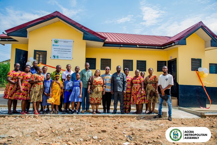 Improving sanitation in Accra: 3 schools benefit from new toilet facilities