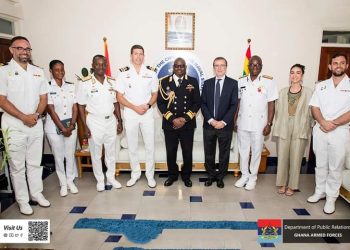 Spanish Naval Ship ESPS Meteoro arrives in Ghana