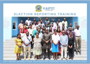KAIPTC hosts election reporting training
