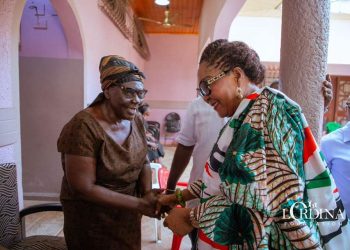 Lordina Mahama visits Manhyia ahead of the 2024 elections