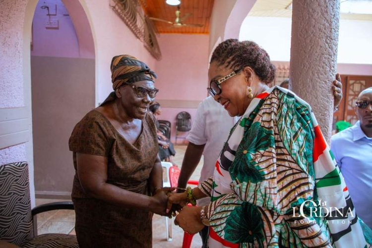 Lordina Mahama visits Manhyia ahead of the 2024 elections
