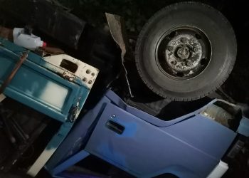 Seven severely injured in Rhino truck crash on Atibie-Kwahu road