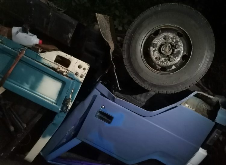 Seven severely injured in Rhino truck crash on Atibie-Kwahu road