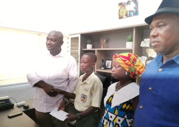 Mpraeso MP supports 50 best performing BECE students in Kwahu South