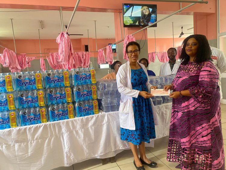 Williemays Industries donates products and cash to support Korle Bu Breast Care Unit