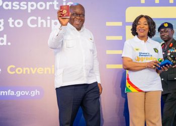 Akufo-Addo outdoors new Chip-Embedded Ghana Passports