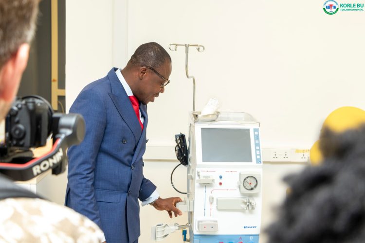 Free Dialysis services now operational at Korle Bu Teaching Hospital