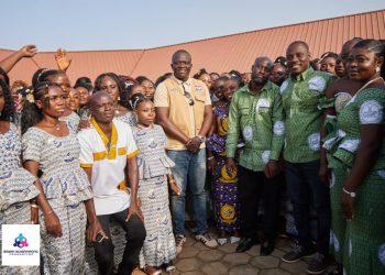 Dr. Bryan Acheampong supports 155 Artisans in Abetifi with tools and seed capital