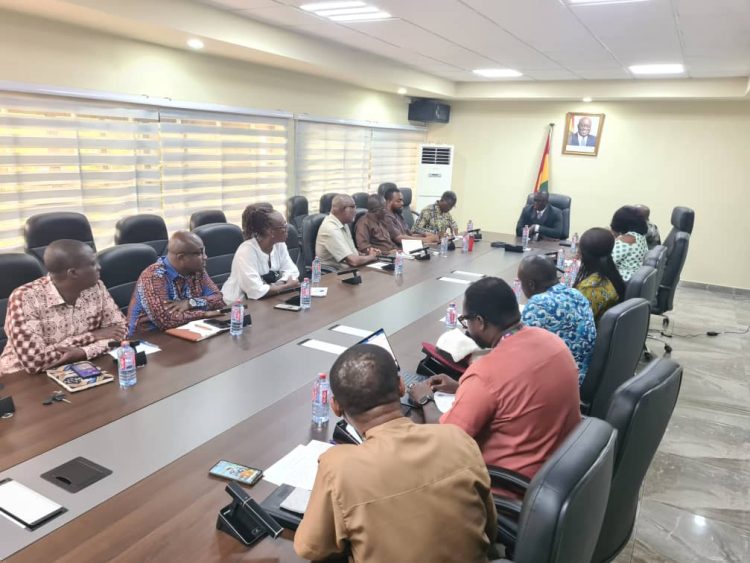 MoFA Management extends gratitude to outgoing Minister, Dr. Bryan Acheampong