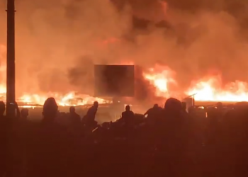 Over 100 shops destroyed in Kantamanto market fire