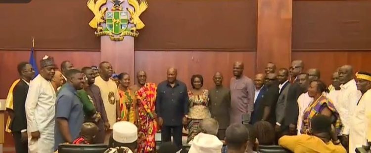 President Mahama swears in new Council of State Members