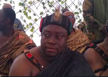 New Chief of Awutu Mayenda calls for unity and development