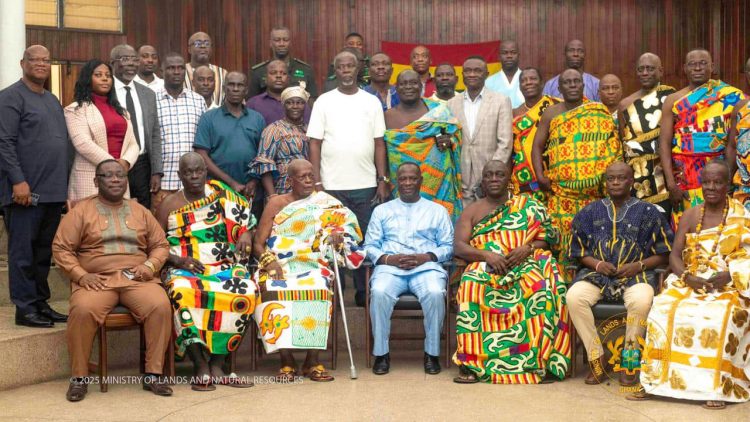 Chiefs, Traditional leaders must lead fight against ‘galamsey’ – Lands Minister