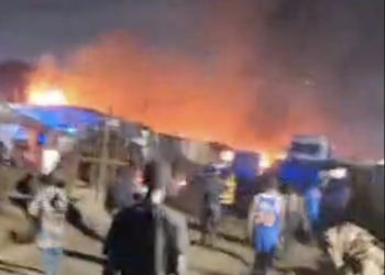 Fire destroys shops, vehicles at Suame ‘Garage’