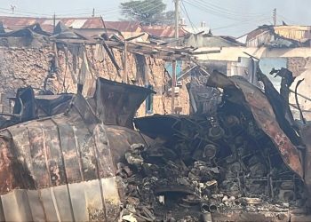Fire outbreak at Odumasi leaves three residents dead, five firefighters injured 