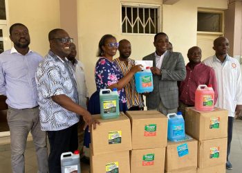 KNUST Faculty of Pharmacy & Pharmaceutical Sciences donates to Korle-Bu
