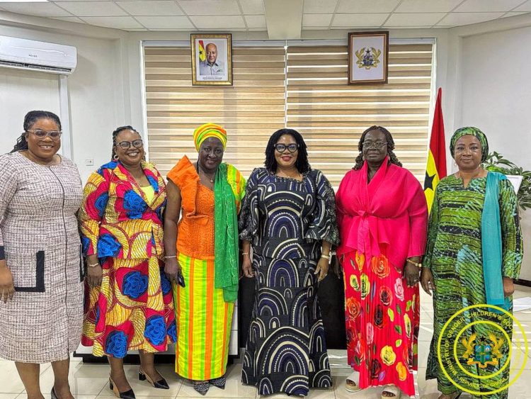 Gender Minister engages new GSFP leadership to strengthen School Feeding Programme