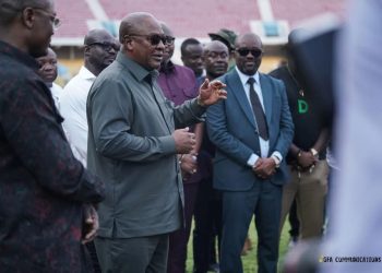President John Dramani Mahama visits Black Stars