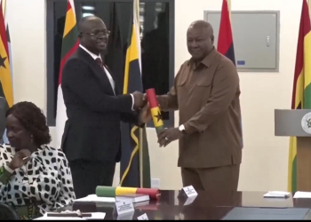 President Mahama swears in new members of Armed Forces Council