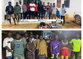 Police arrest 39 suspects in major crackdown on illegal mining 