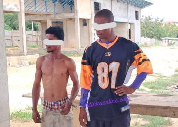 Two arrested for stealing Agenda 111 hospital materials in Kasoa
