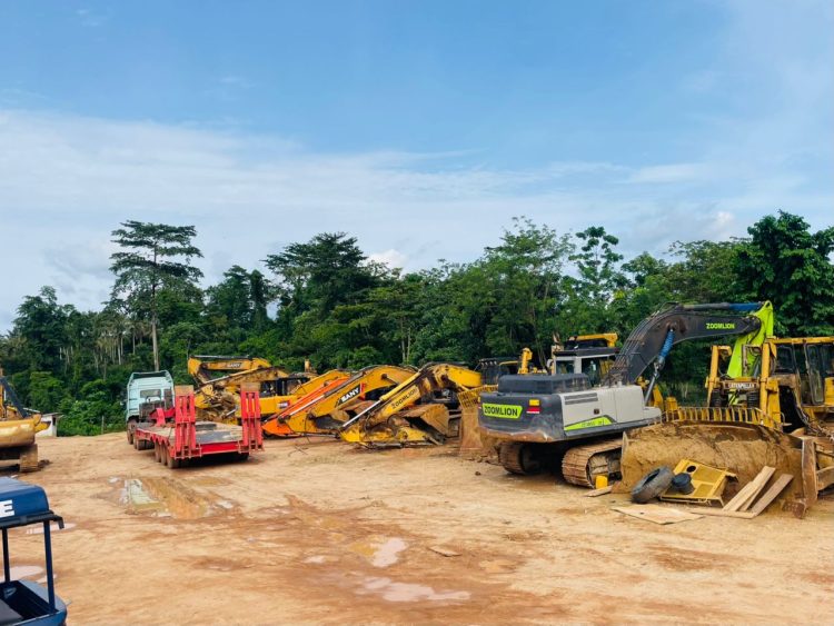 208 arrested, 99 excavators seized in Police galamsey crackdown operations