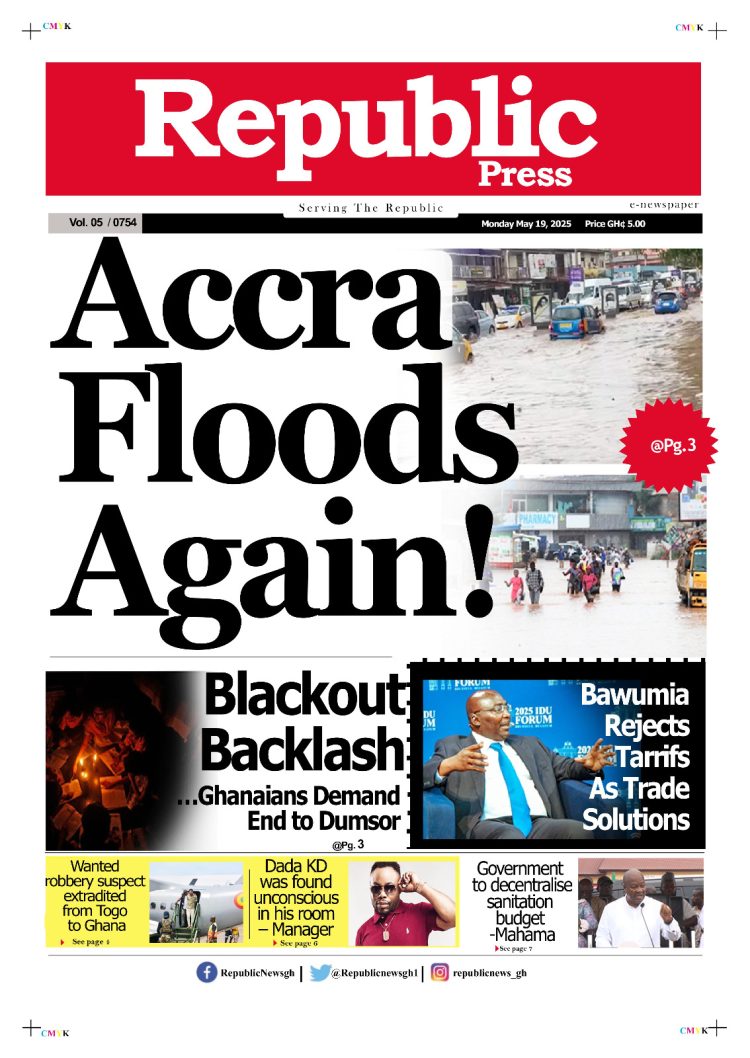 Newspaper Headlines, Monday, May 19, 2025