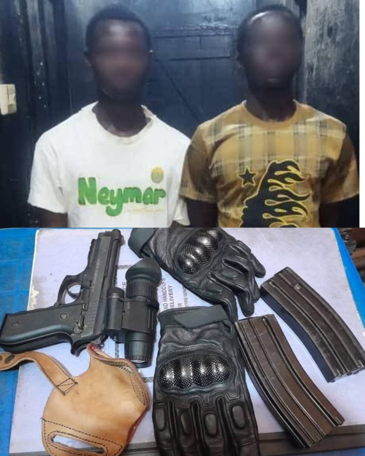 NE/R:Two arrested for stealing pistol, CZ riffle magazines and ammunition from Immigration Officer