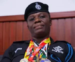 IGP promotes Armywrestling star Grace Minta to Chief Inspector