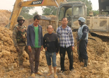 WN/R: Two Chinese nationals, four Ghanaians arrested in coordinated Galamsey crackdown at Bodi