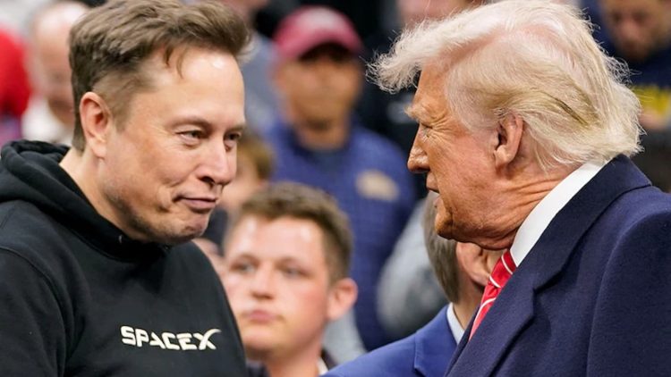 Trump and Musk trade insults as row erupts in public view
