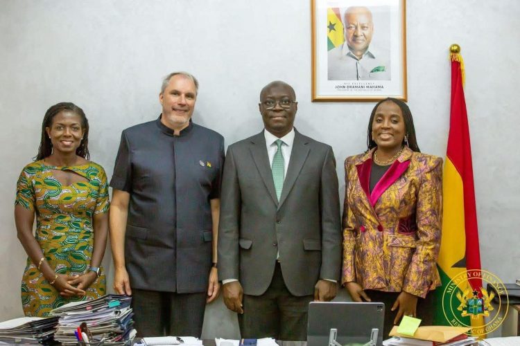 Finance minister, MTN Ghana discusses business climate and sustainable development opportunities