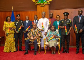 Mahama swears-in Chairperson and members of Police Council