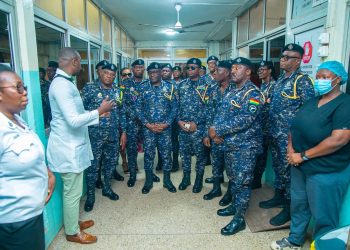 IGP and POMAB commend police hospital staff for public service during GRNMA strike