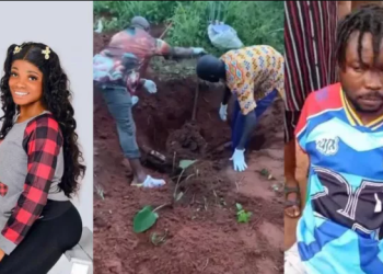 Lady found buried in shallow grave after visiting man she met online