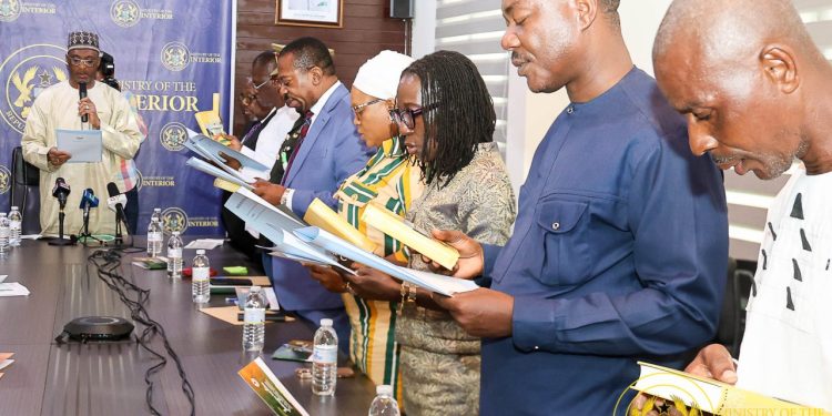 Muntaka swears in Nadmo governing council to enhance disaster management