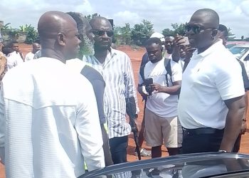 Dr. Bryan Acheampong, NSA and GFA hold stakeholders briefing on Nkawkaw Sports Stadium