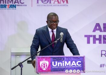 UniMAC hosts Dr. Bryan Acheampong for AI and future of work lecture