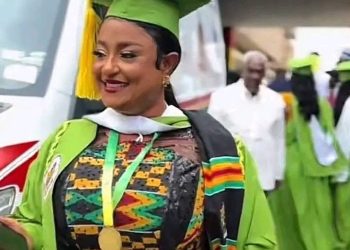 Kumawood actress Matilda Asare graduates with master’s degree from KNUST