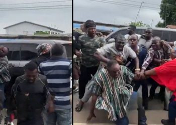 NPP deputy national organiser mercilessly beaten in Ablekuma North rerun chaos