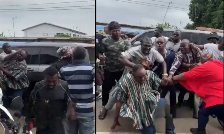 NPP deputy national organiser mercilessly beaten in Ablekuma North rerun chaos
