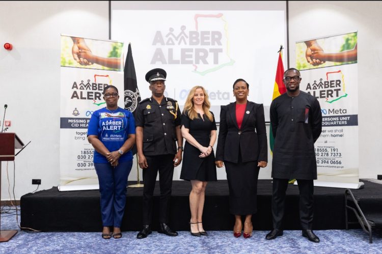 Ghana Police join forces with Meta to launch AMBER Alert on facebook, instagram, messenger