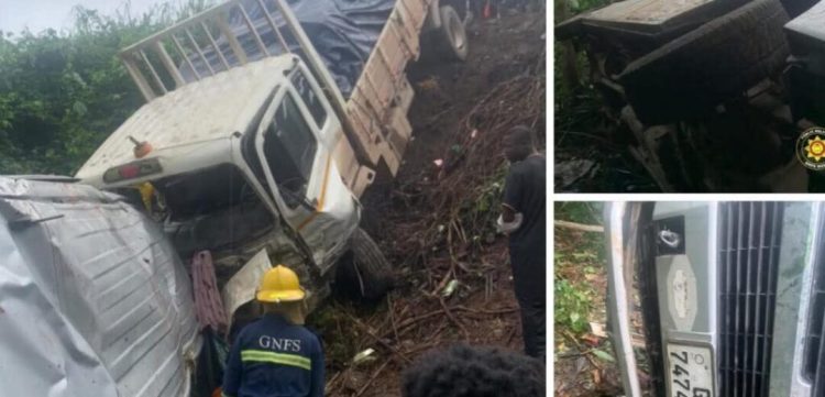 E/R: 13 injured in fatal head-on-collision at Nkawkaw