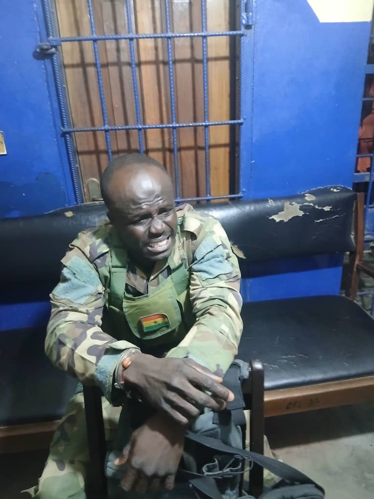 Corporal Christian Bortey Bernard, attached to the Army Training and Doctrine Command (formerly the Military Academy and Training School)