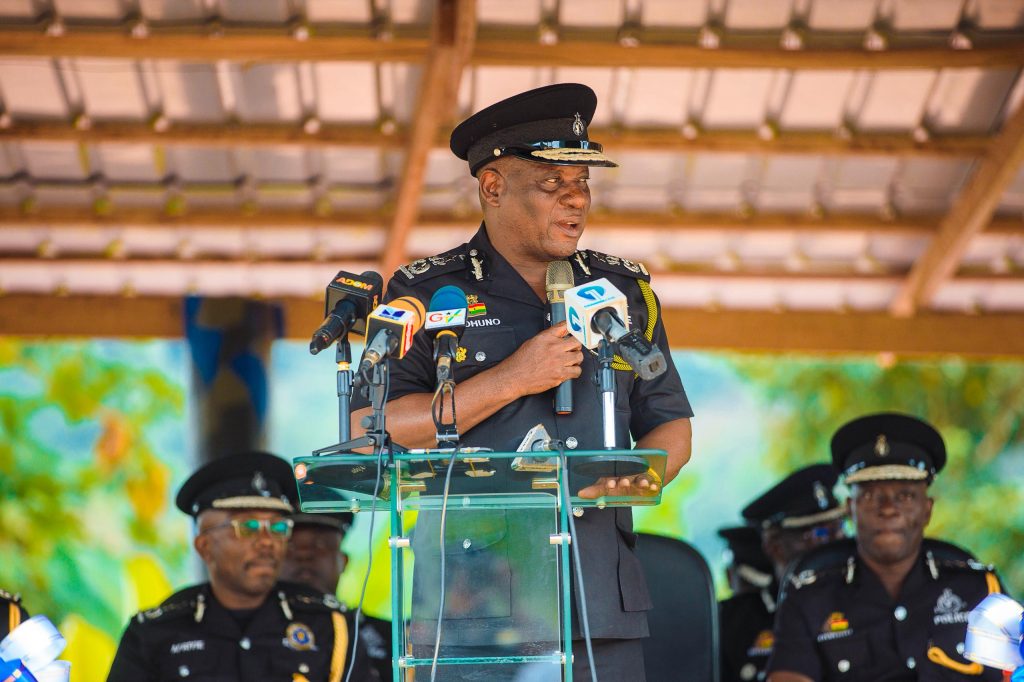 Inspector General of Police COP Christian Tetteh Yohuno 