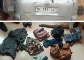 A/R: Police recover weapons and ammunitions from abandoned vehicles