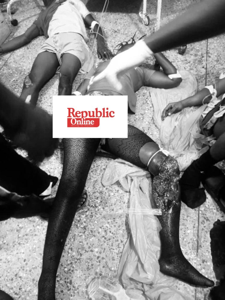 Agona Swedru: 18 injured, 5 in critical condition after truck rammed into Akwanbo festival vigil crowd
