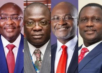 NPP Presidential Primary: Bryan, Bawumia, Ken and two others file nomination forms
