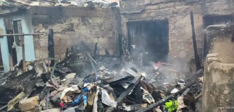 W/R: Three homes ravaged by fire in Takoradi