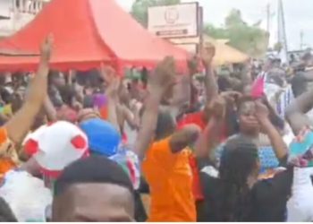 WN/R: Farmers in Aboabo protest alleged land encroachment by rain forest builder